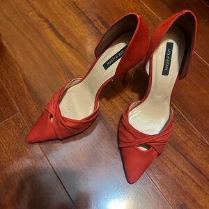 Ava & Aiden Scarlet Red Heels